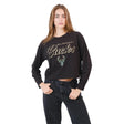 Ultra Game Women's NBA Official Super Soft Crop Top Shirt | Milwaukee Bucks