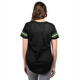 Ultra Game Women's NBA Official Super Soft Mesh Jersey T-Shirt | Milwaukee Bucks