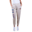 Ultra Game Women's NBA Official Super Soft Active Fleece Sweatpants Joggers | New York Knicks