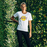 Ultra Game Women's NBA Official Soft Vintage Distressed Graphics T-Shirt | Boston Celtics