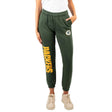 Ultra Game Women's NFL Official Super Soft Sweatpants Joggers Lounge Pants Pajamas | Green Bay Packers