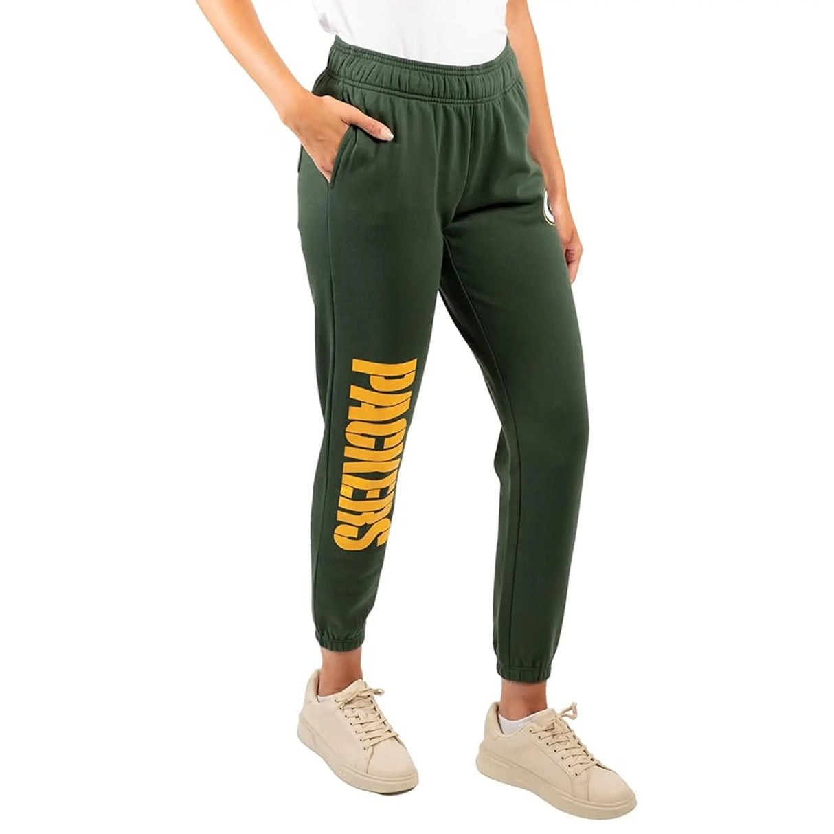 Ultra Game Women's NFL Official Super Soft Sweatpants Joggers Lounge Pants Pajamas | Green Bay Packers