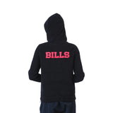 Ultra Game Women's NFL Official Super Soft Sherpa Full Zip Hoodie Sweatshirt Jacket | Buffalo Bills
