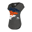 Ultra Game Women’s NFL Official Super Soft Modal Vintage V-Neck T-Shirt | Denver Broncos