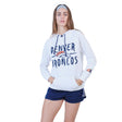 Ultra Game Women's NFL Official Super Soft Tie Neck Hoodie Sweatshirt | Denver Broncos