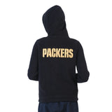 Ultra Game Women's NFL Official Super Soft Sherpa Full Zip Hoodie Sweatshirt Jacket | Green Bay Packers