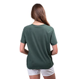 Ultra Game Women's NFL Official Distressed Graphics Super Soft Crew Neck T-Shirt | Green Bay Packers