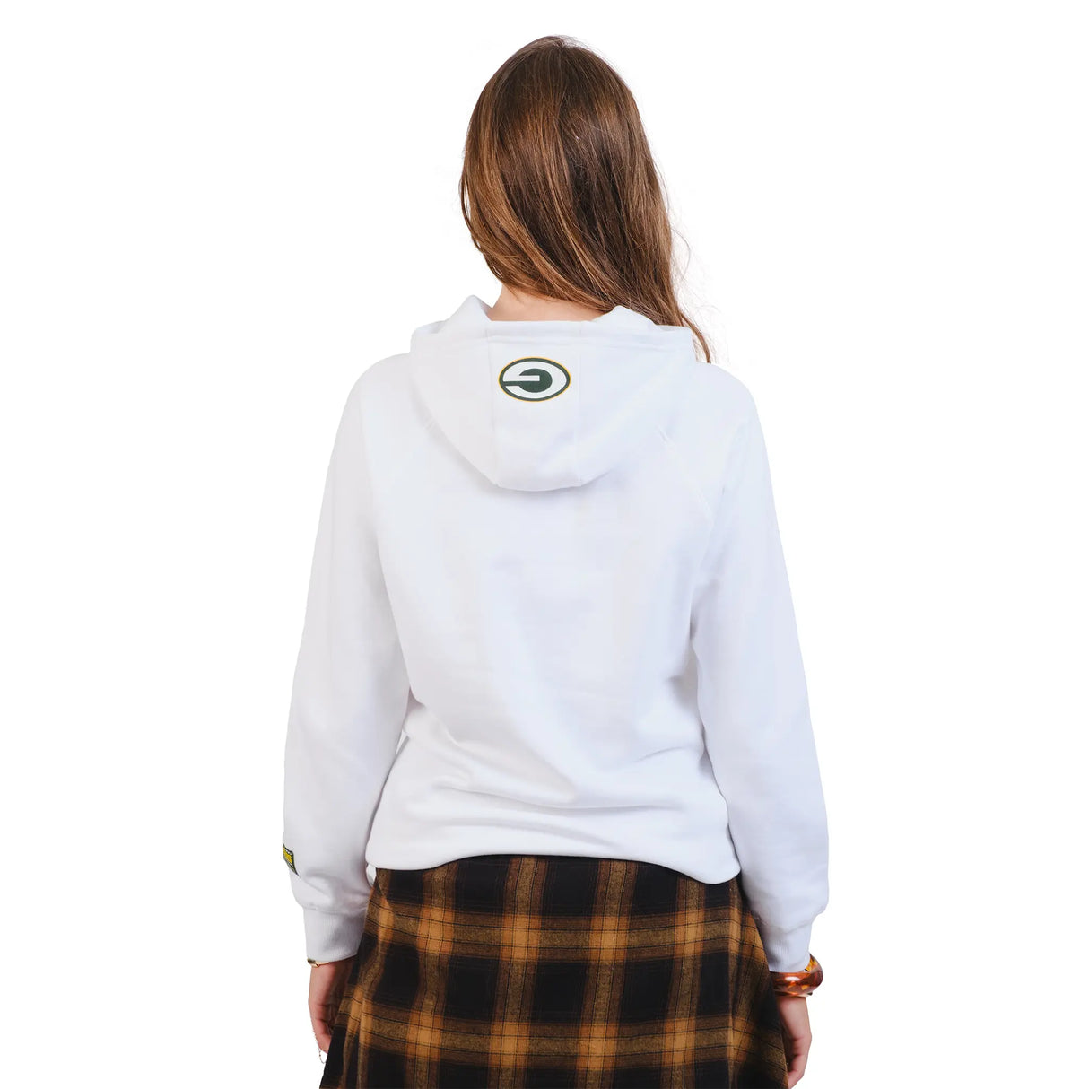 Ultra Game Women's NFL Official Super Soft Tie Neck Hoodie Sweatshirt | Green Bay Packers