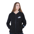 Ultra Game Women's NFL Official Super Soft Sherpa Full Zip Hoodie Sweatshirt Jacket | Philadelphia Eagles