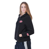 Ultra Game Women's NFL Official Super Soft Sherpa Full Zip Hoodie Sweatshirt Jacket | San Francisco 49ers