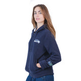 Ultra Game Women's NFL Official Super Soft Sherpa Full Zip Hoodie Sweatshirt Jacket | Seattle Seahawks