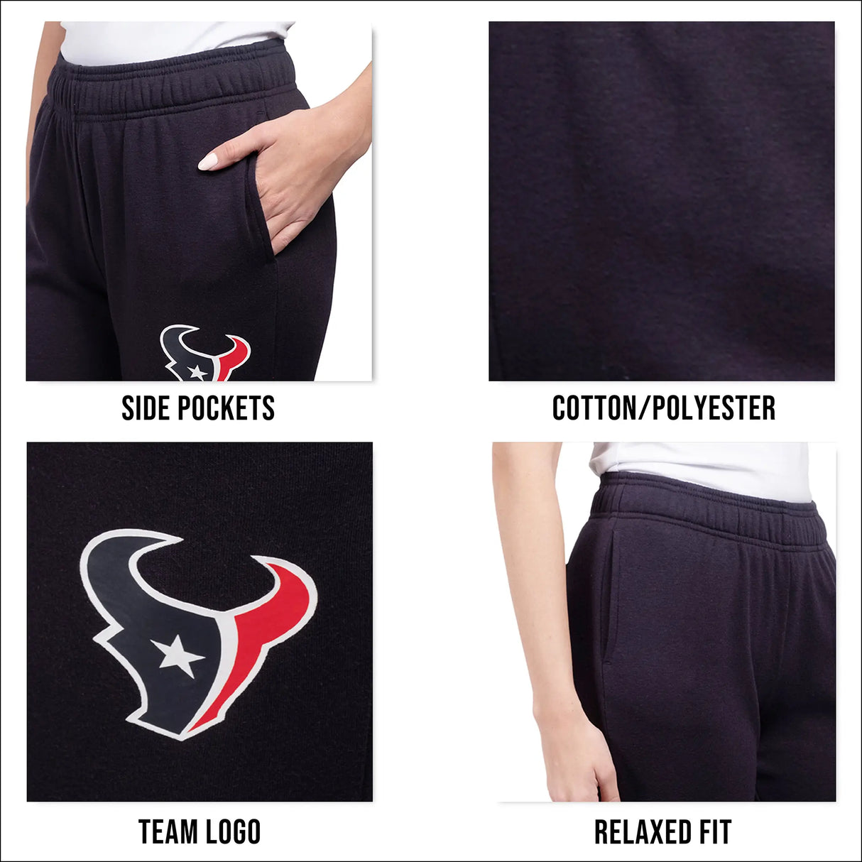 Ultra Game Women's NFL Official Super Soft Sweatpants Joggers Lounge Pants Pajamas | San Francisco 49ers
