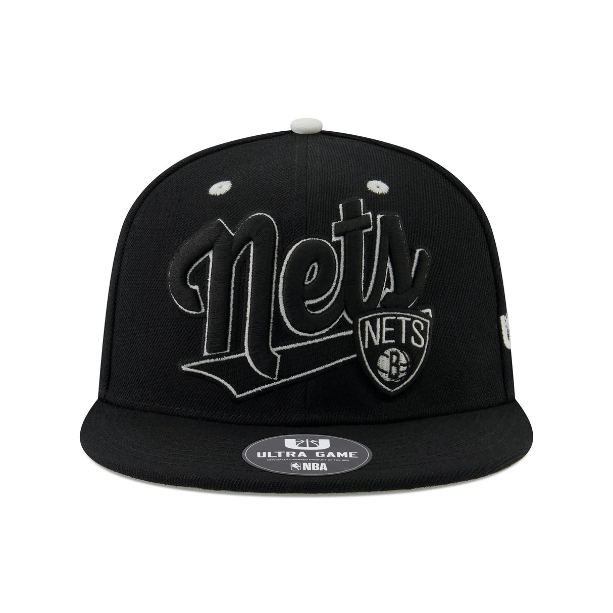 Ultra Game Youth NBA Official Adjustable Hat Cap One Size Fits All | Brooklyn Nets