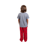 Ultra Game Youth NBA Official 2-Piece PJs Lounge Pants & Tee Set | Chicago Bulls