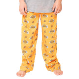 Ultra Game Youth NBA Official 2-Piece PJs Lounge Pants & Tee Set | Los Angeles Lakers