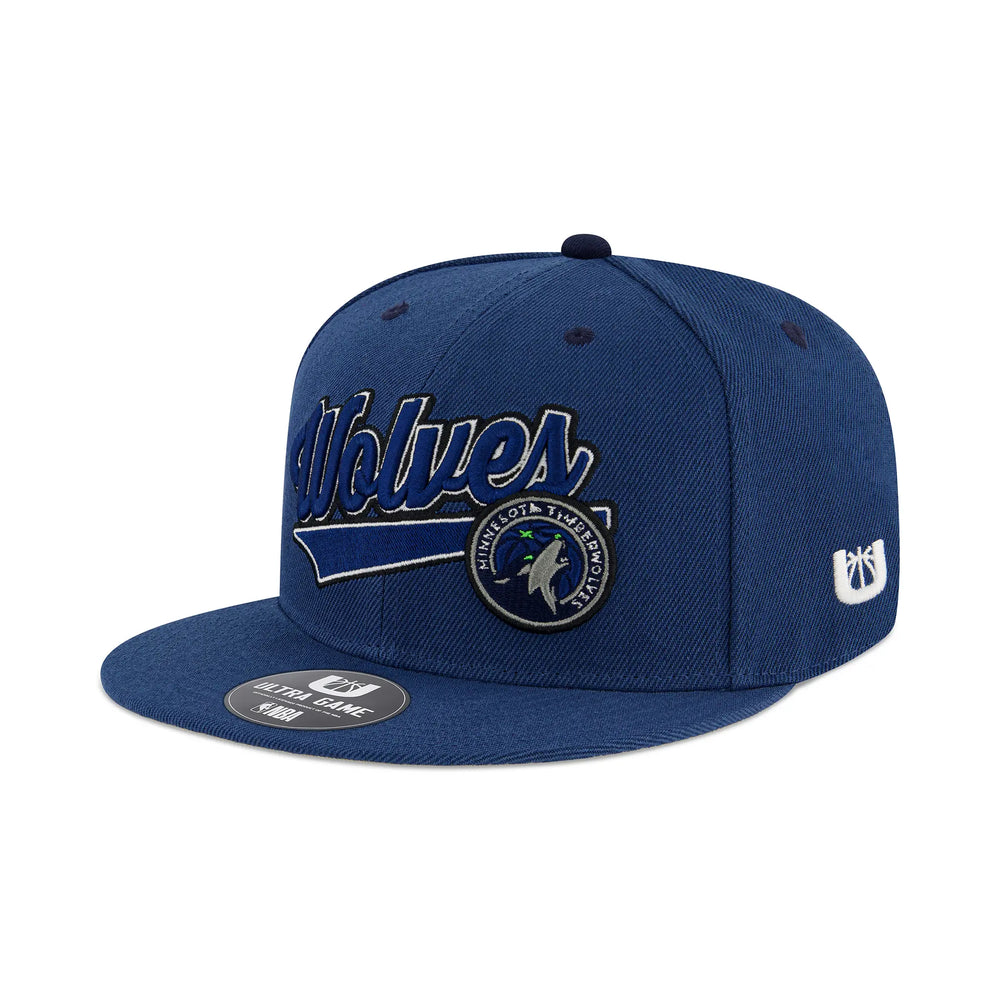 Ultra Game Youth NBA Official Adjustable Hat Cap One Size Fits All | Minnesota Timberwolves