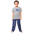 Ultra Game Youth NBA Official 2-Piece PJs Lounge Pants & Tee Set | Multi-Team