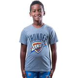 Ultra Game Youth NBA Official 2-Piece PJs Lounge Pants & Tee Set | Oklahoma City Thunder