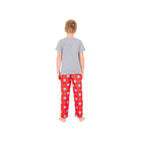 Ultra Game Youth NBA Official 2-Piece PJs Lounge Pants & Tee Set | Philadelphia 76ers