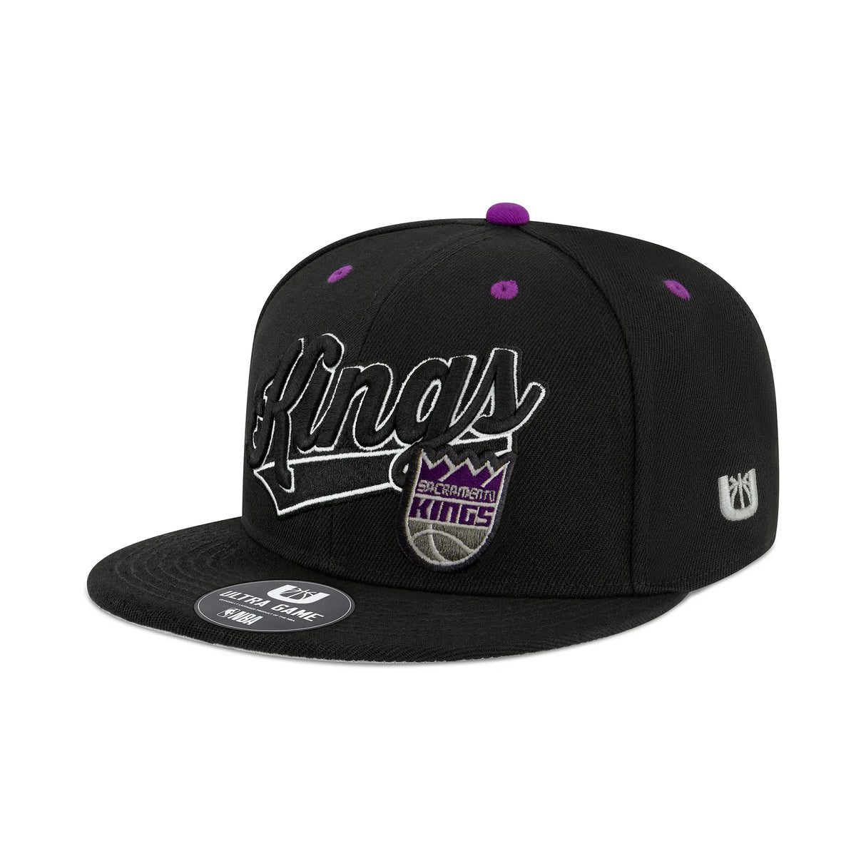 Ultra Game Youth NBA Official Adjustable Hat Cap One Size Fits All | Sacramento Kings