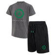 Ultra Game Boys NBA Official Super Soft T-Shirt & Basketball Shorts Set | Boston Celtics