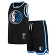 Ultra Game Boys NBA Official Super Soft Jersey Tank Top & Basketball Shorts Set | Dallas Mavericks