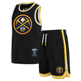 Ultra Game Boys NBA Official Super Soft Jersey Tank Top & Basketball Shorts Set | Denver Nuggets