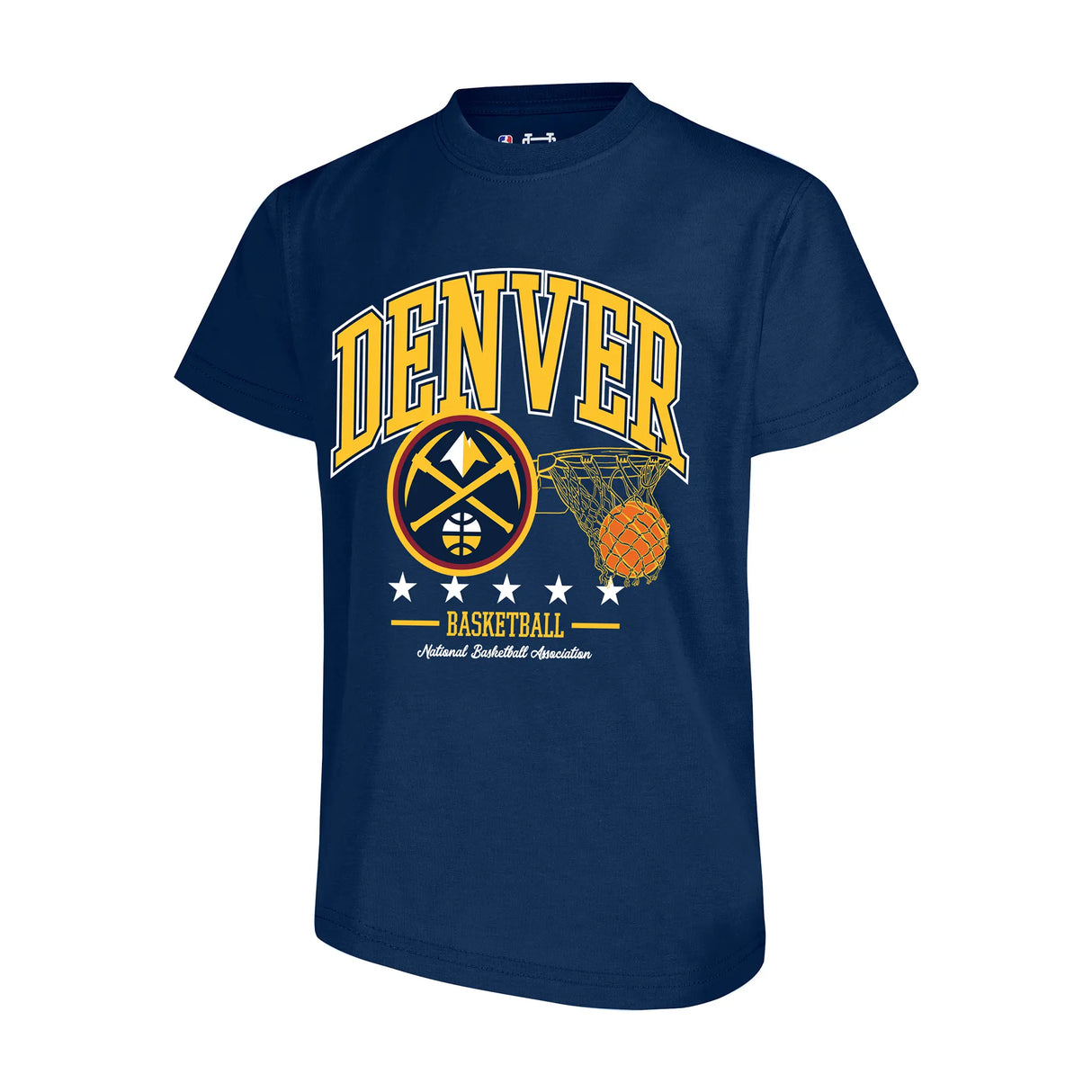 Ultra Game Boys NBA Official Super Soft T-Shirt & Basketball Shorts Set | Denver Nuggets