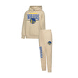 Ultra Game Youth NBA Official Super Soft Hoodie Sweatshirt and Sweatpants Joggers Set | Golden State Warriors