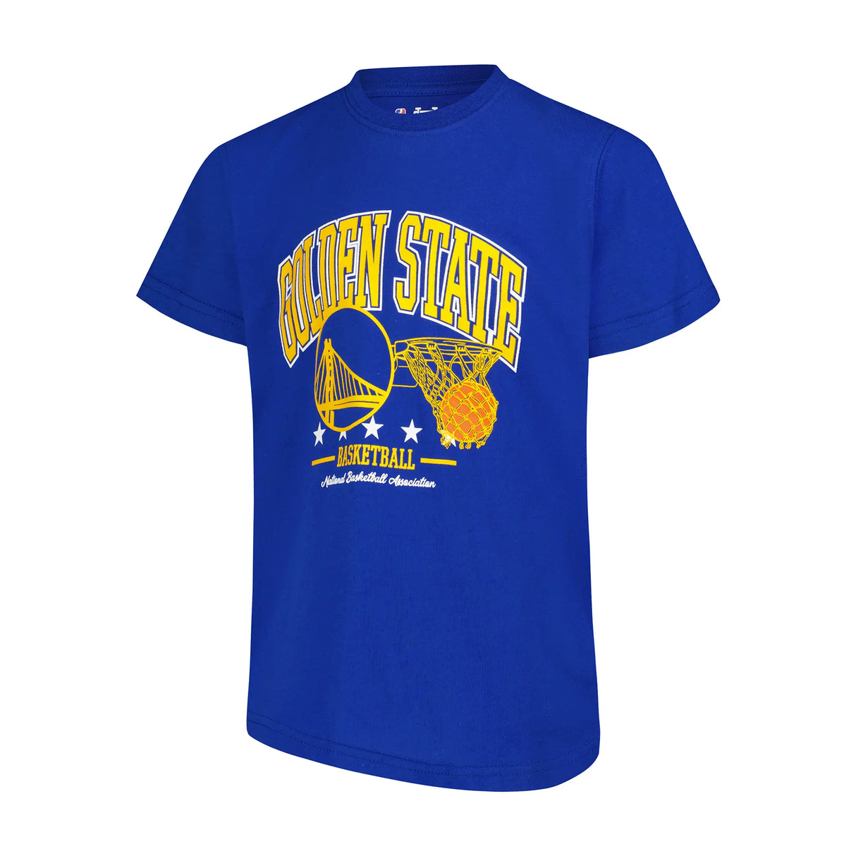 Ultra Game Boys NBA Official Super Soft T-Shirt & Basketball Shorts Set | Golden State Warriors