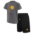 Ultra Game Boys NBA Official Super Soft T-Shirt & Basketball Shorts Set | Indiana Pacers