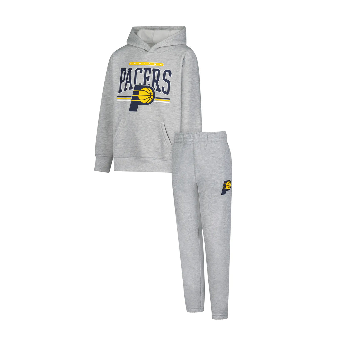 Ultra Game Youth NBA Official Super Soft Hoodie Sweatshirt and Sweatpants Joggers Set | Indiana Pacers