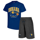 Ultra Game Boys NBA Official Super Soft T-Shirt & Basketball Shorts Set | Indiana Pacers