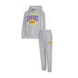 Ultra Game Youth NBA Official Super Soft Hoodie Sweatshirt and Sweatpants Joggers Set | Los Angeles Lakers