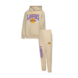Ultra Game Youth NBA Official Super Soft Hoodie Sweatshirt and Sweatpants Joggers Set | Los Angeles Lakers