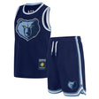 Ultra Game Boys NBA Official Super Soft Jersey Tank Top & Basketball Shorts Set | Memphis Grizzlies