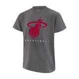 Ultra Game Boys NBA Official Super Soft T-Shirt & Basketball Shorts Set | Miami Heat