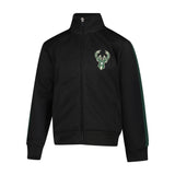 Ultra Game Youth NBA Official Super Soft Full Zip Active Track Jacket and Pants Set | Milwaukee Bucks