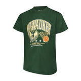 Ultra Game Boys NBA Official Super Soft T-Shirt & Basketball Shorts Set | Milwaukee Bucks
