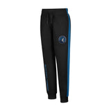 Ultra Game Youth NBA Official Super Soft Full Zip Active Track Jacket and Pants Set | Minnesota Timberwolves
