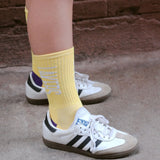 Ultra Game Boys NBA Official Athletic Cushioned Vertical Attack Team Crew Socks - 3 Pack | Golden State Warriors