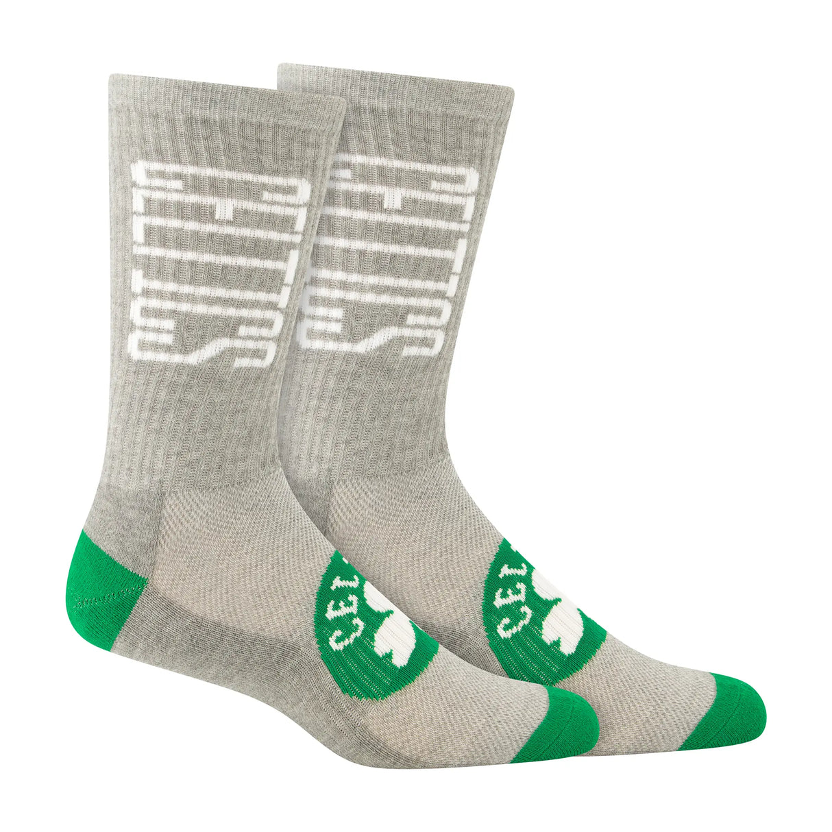 Ultra Game Boys NBA Official Athletic Cushioned Vertical Attack Team Crew Socks - 3 Pack | Boston Celtics