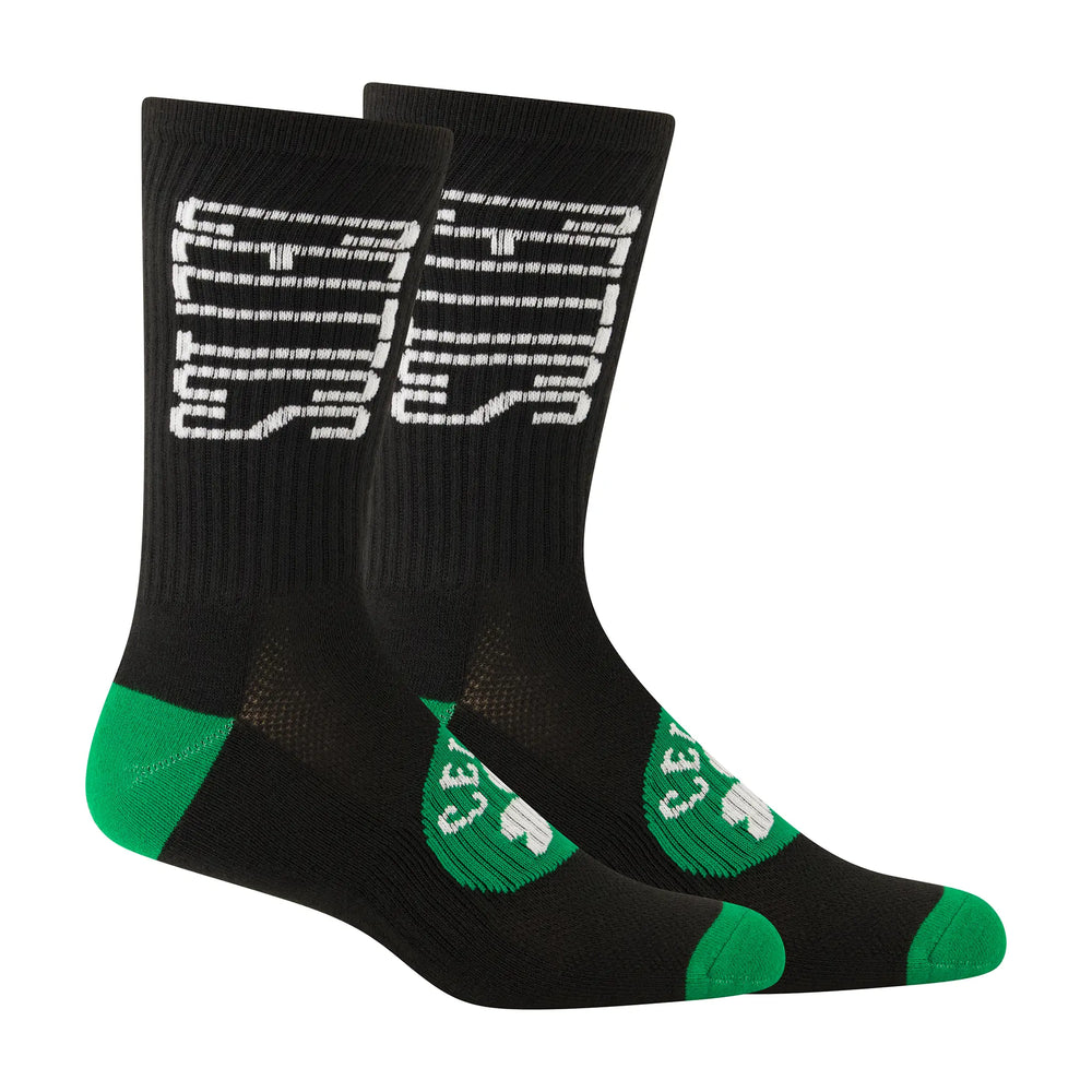 Ultra Game Boys NBA Official Athletic Cushioned Vertical Attack Team Crew Socks - 3 Pack | Boston Celtics