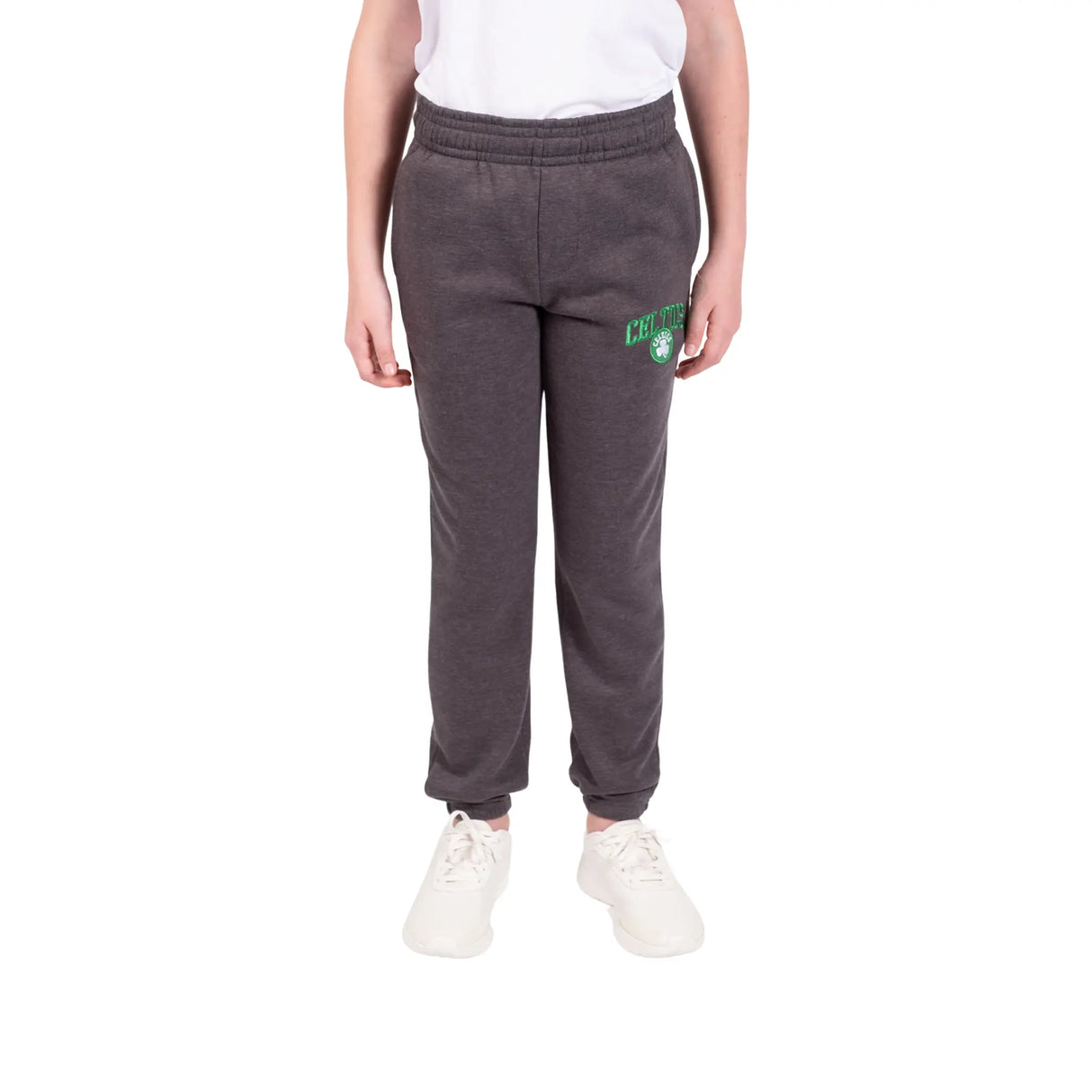 Ultra Game Youth NBA Official Soft Fleece Active Jogger Sweatpants | Boston Celtics