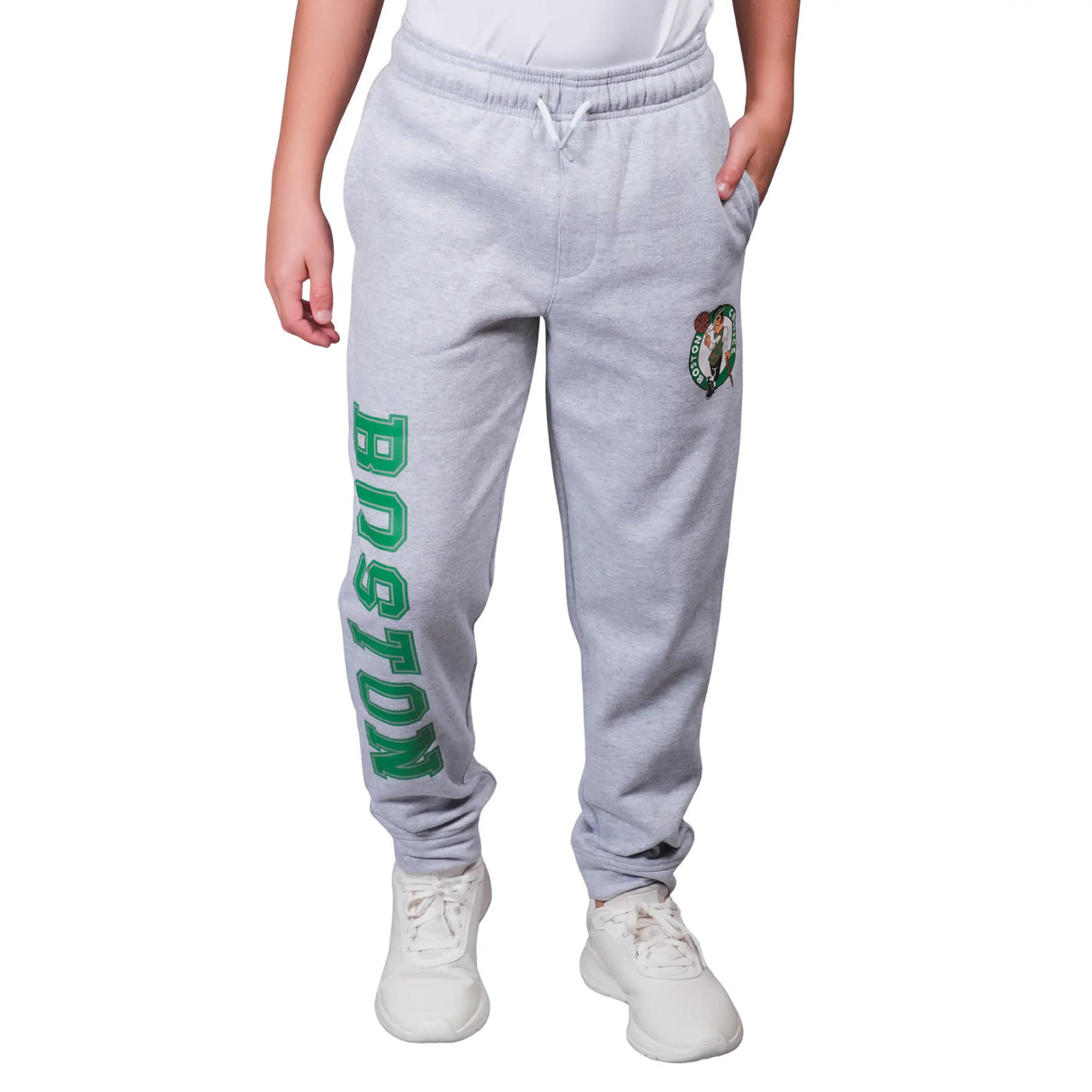 Ultra Game Youth NBA Official Super Soft Game Day Jogger Sweatpants | Boston Celtics