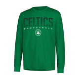 Ultra Game Youth NBA Official Supremely Soft Long Sleeve T-Shirt | Boston Celtics