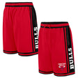 Ultra Game Boys NBA Official Soft Air Mesh Game Day Basketball Shorts - Classic Fit | Chicago Bulls