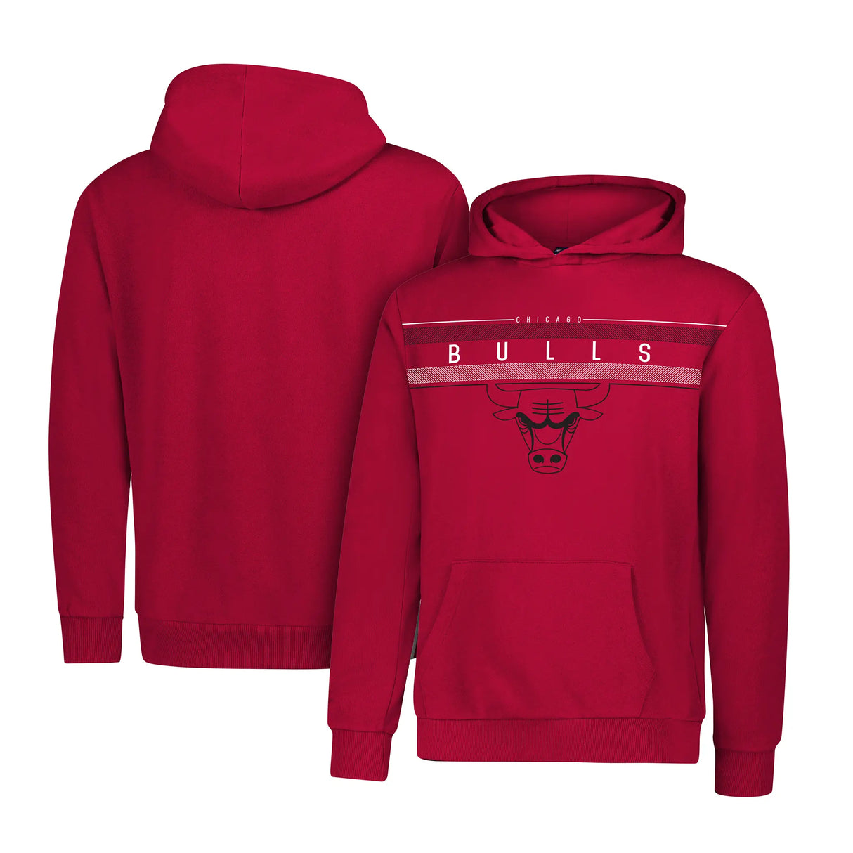 Ultra Game Boy's NBA Official Super Soft Midtown Hoodie Sweatshirt | Chicago Bulls