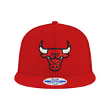 Ultra Game Youth NBA Official 8-20 Twill Snap Back Ultimate Baseball Cap Hat | Chicago Bulls