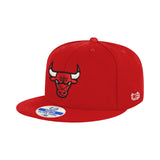 Ultra Game Youth NBA Official 8-20 Twill Snap Back Ultimate Baseball Cap Hat | Chicago Bulls